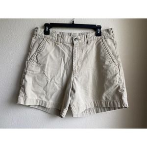 Patagonia Men’s 34 Khaki Stand Up 6.5” Inseam Canvas Shorts